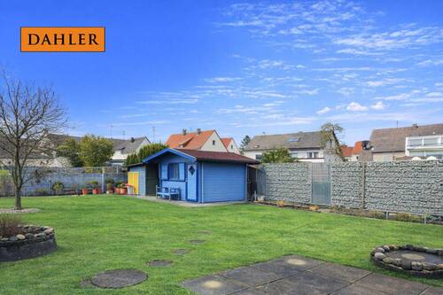Garten Rückseite neu - Mehrfamilienhaus, Wohnhaus in Friedberg - Stätzling zum Kaufen