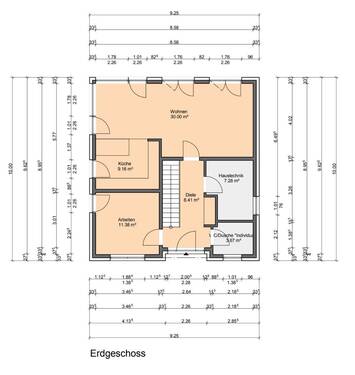 EG - 5 Zimmer Einfamilienhaus in Bielefeld / Dornberg