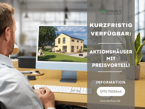 Aktionshaus- jetzt sparen - Exklusives Aktionsangebot - Haus & Grundstück perfekt kombiniert!