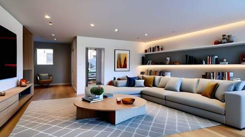 Visualisierung Wohn- Esszimmer - 