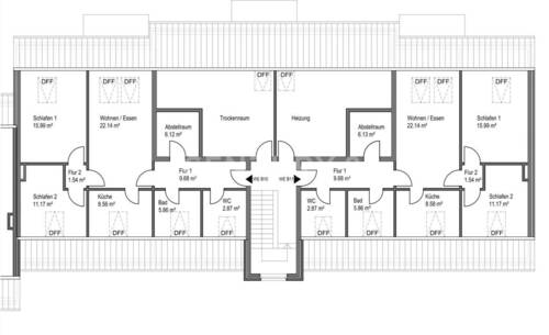 Dachgeschoss Haus Nr 7 (beispielhaft) - 