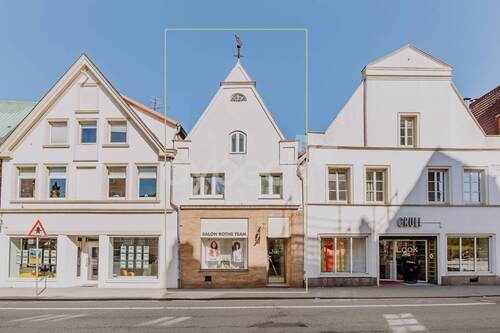 Außenansicht - Denkmalgeschütztes Wohn- und Geschäftshaus in bester Lage von Lüneburg.