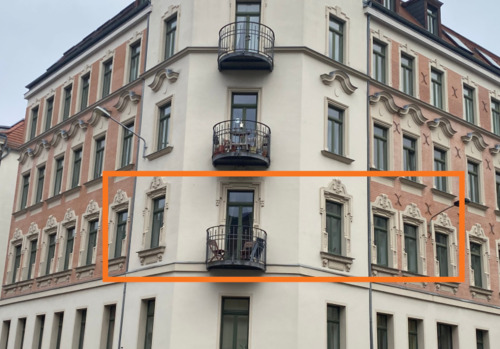 Wohnung - 2 Zimmer Etagenwohnung in Leipzig