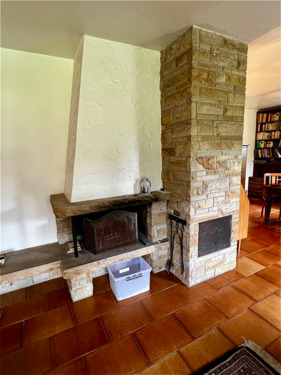 Kamin im Wohnzimmer - 