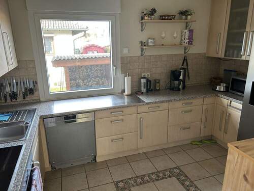 Küche von Esszimmer - 