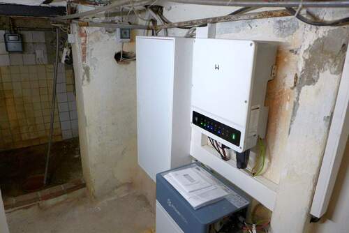 Kellerflur mit WR und Speicher - 