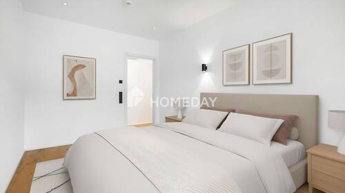 Schlafzimmer 2-Musterfoto (virtuelle Inszenierung) - 