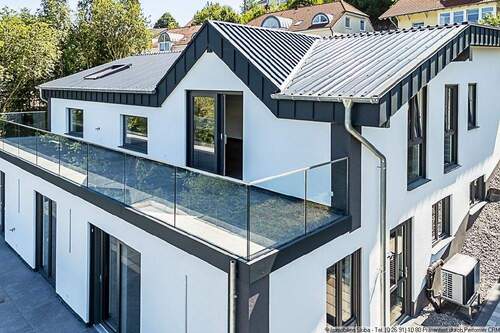 Blick auf den Balkon - 