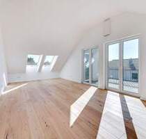 AIGNER - Erstbezug: Moderne, lichtdurchflutete Dachgeschosswohnung in Maisach!