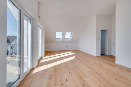 Wohnbereich - 4 Zimmer Etagenwohnung zum Kaufen in Maisach