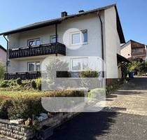 Gepflegtes Zweifamilienhaus mit Garten! - Hammelburg Diebach