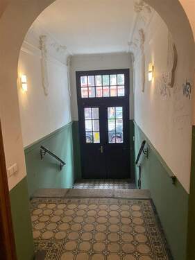 Eingangsbereich - Etagenwohnung mit 50,90 m&sup2; in Leipzig zur Miete