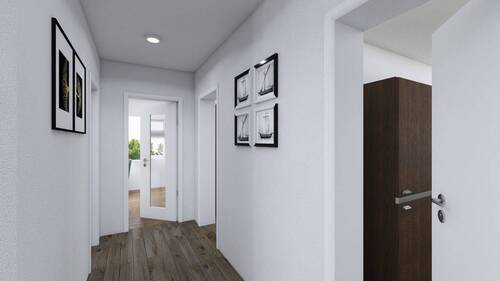 Blick in den Flur - 