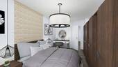 Blick ins Schlafzimmer - 