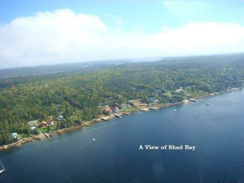 Luftbild Blick Shad Bay direkt gegenüber - 