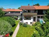 Drohne Haus mit Garten - 