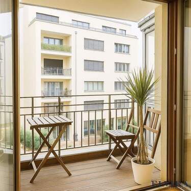 Balkon zum Innenhof - 