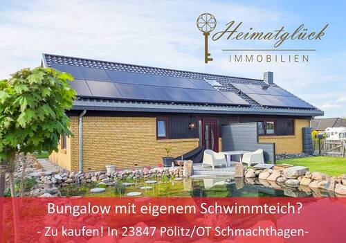 Schmachthagen - Bungalow - Bungalow mit eigenem Schwimmteich? - Zu kaufen! In 23847 Pölitz -