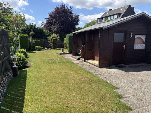 Gartenansicht - 5 Zimmer Doppelhaushälfte in Krefeld