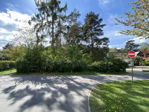 Grundstück - Starßenansicht - Doppelhaushälfte mit 135,00 m² in Schulzendorf zum Kaufen