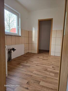 Blick in die Küche - 