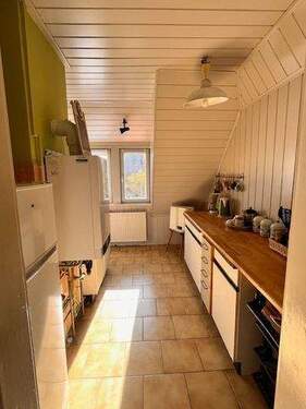 Küche im Dachgeschoss - 