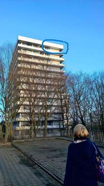 Außenansicht von Westen - Lichtdurchflutete große Eigentumswohnung Wuppertal ElberfeldUellendahl mit Traum-Ausblick