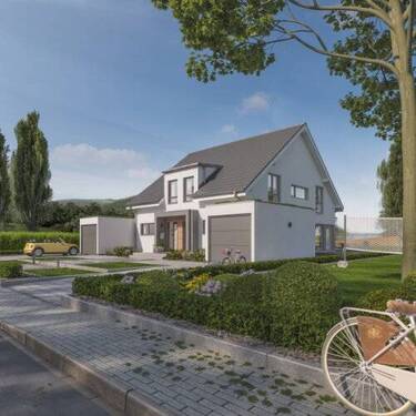Beispielbebauung Solution 117L - LivingHaus - Dein individuell geplantes Zuhause in Herbolzheim