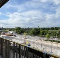 * unvergleichbarer Elbblick - moderne 4 Raumwohnung mit großer Loggia * - Dresden