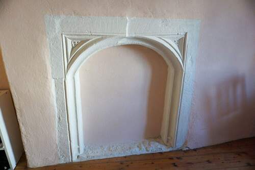 Historische Details im Schlafzimmer OG - 