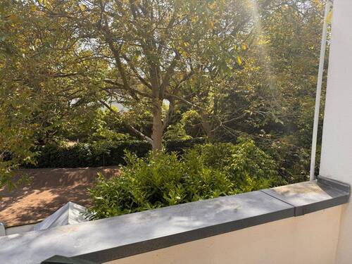 Blick aus dem Balkon - 