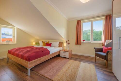 das zweite Schlafzimmer, ebenfalls mit Doppelbett ... - 