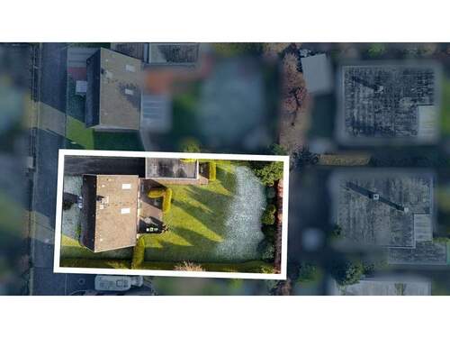 Grundstück markiert - 