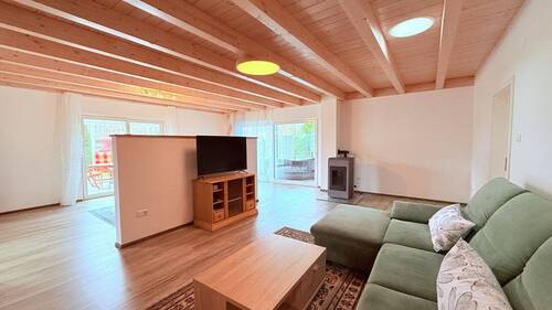 Blick vom Wohnbereich - 