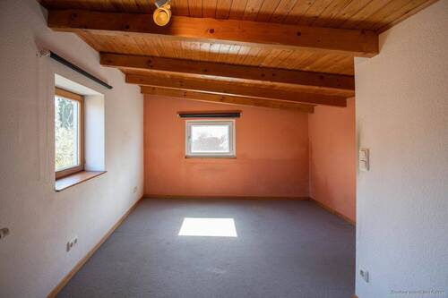 Gegenansicht Zimmer in der Zwischenebene - 