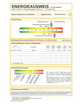 Energieausweis - 
