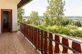 Blick vom Balkon Erdgeschoss - 
