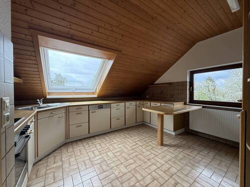 Küche - Etagenwohnung mit 65,00 m&sup2; in Satteldorf zur Miete