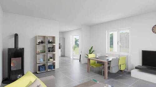 Wohnzimmer Projektion - 