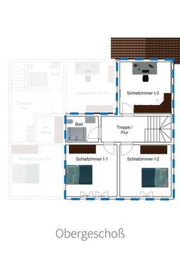 Wohnung Vorderhaus OG rechts - 