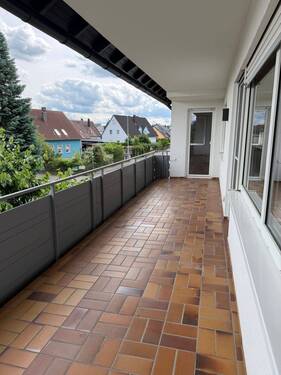 großzügiger Balkon - 