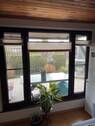 Panoramafenster im Wohnbereich vom Bungalow - 