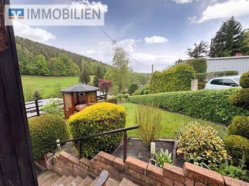 Ausblick mit Pavillion - 