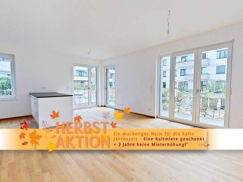 Bild 1 - Ihr neues Zuhause: Moderne 3-Zimmer-Terrassenwohnung mit Gäste-WC in Wolfsburg