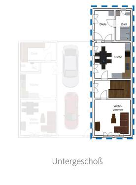 Wohnung Vorderhaus UG rechts - 