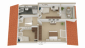 3D Grundriss DG - 