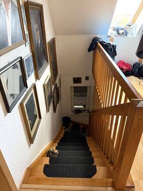 Treppe ins Dachgeschoss - 