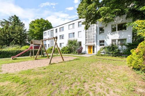 Ansicht - Gemütliche Wohnung mit Blick ins Grüne