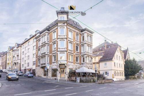 Außenansicht - Historischer Altbau trifft urbanes Lebensgefühl: Charmante Wohnung in Stuttgart-Süd