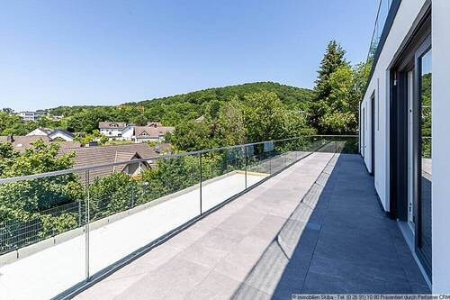 Balkon mit Ausblick rechts - 